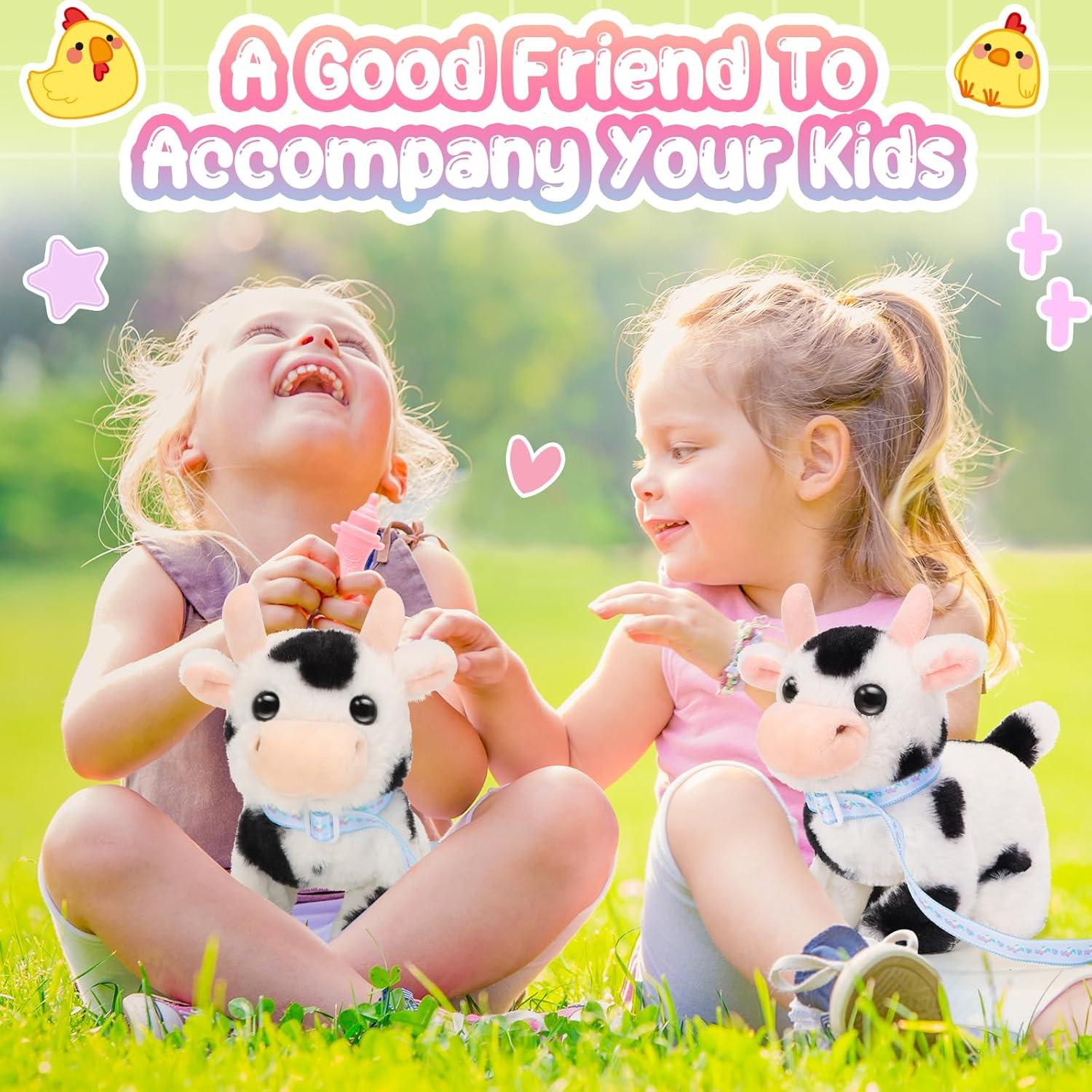 Juguete de Peluche Interactivo Vaca Tagitary 230g para Niños