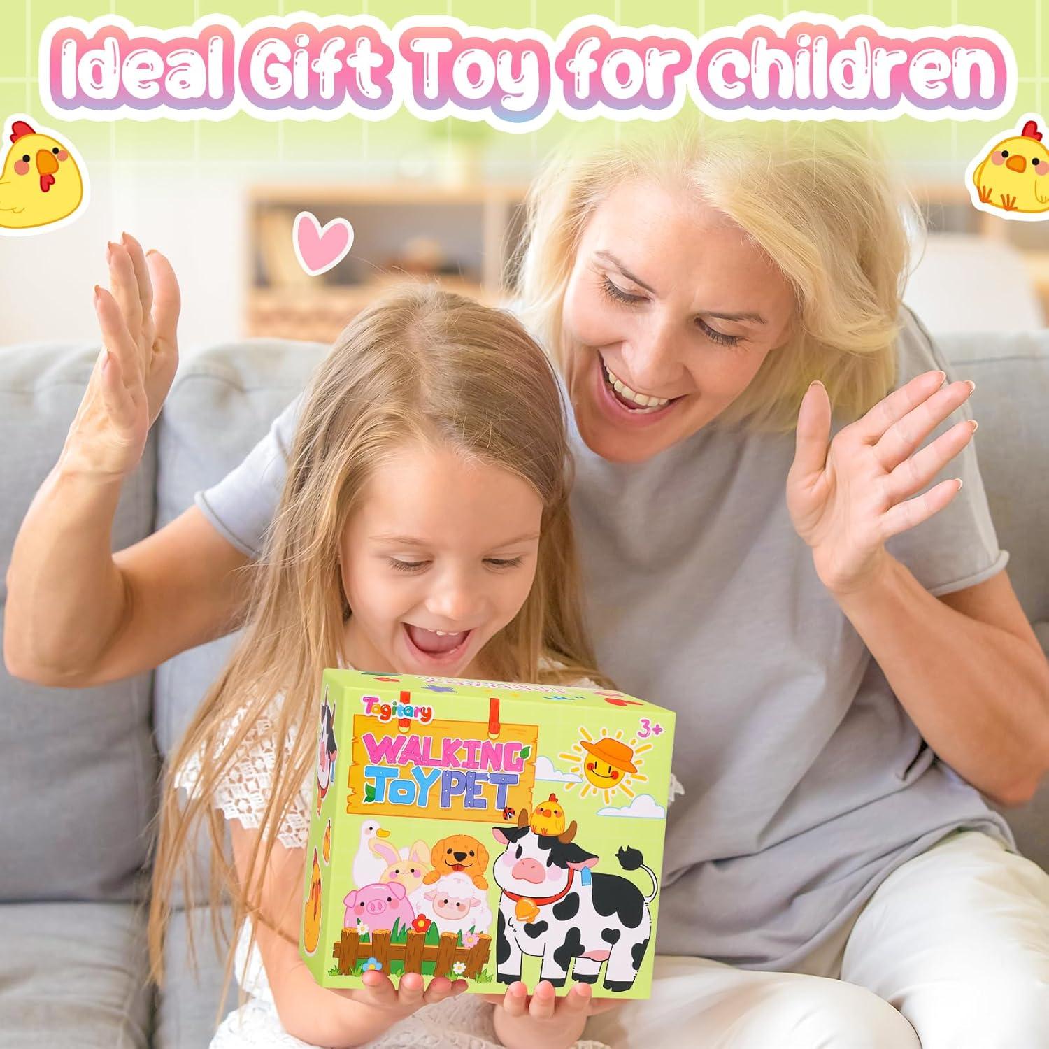 Juguete de Peluche Interactivo Vaca Tagitary 230g para Niños