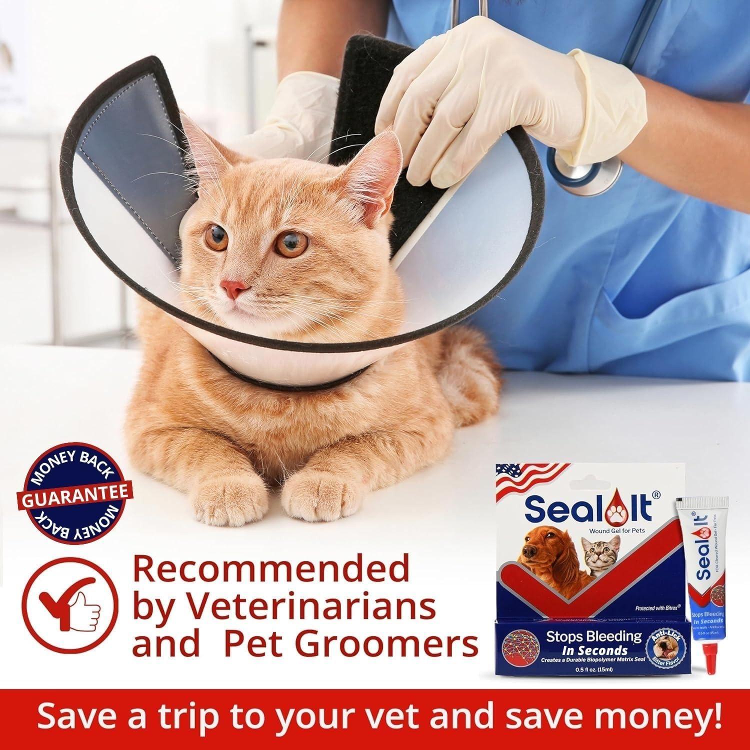 Gel para Heridas de Perro Seal It 15ml - Cuidado Rápido