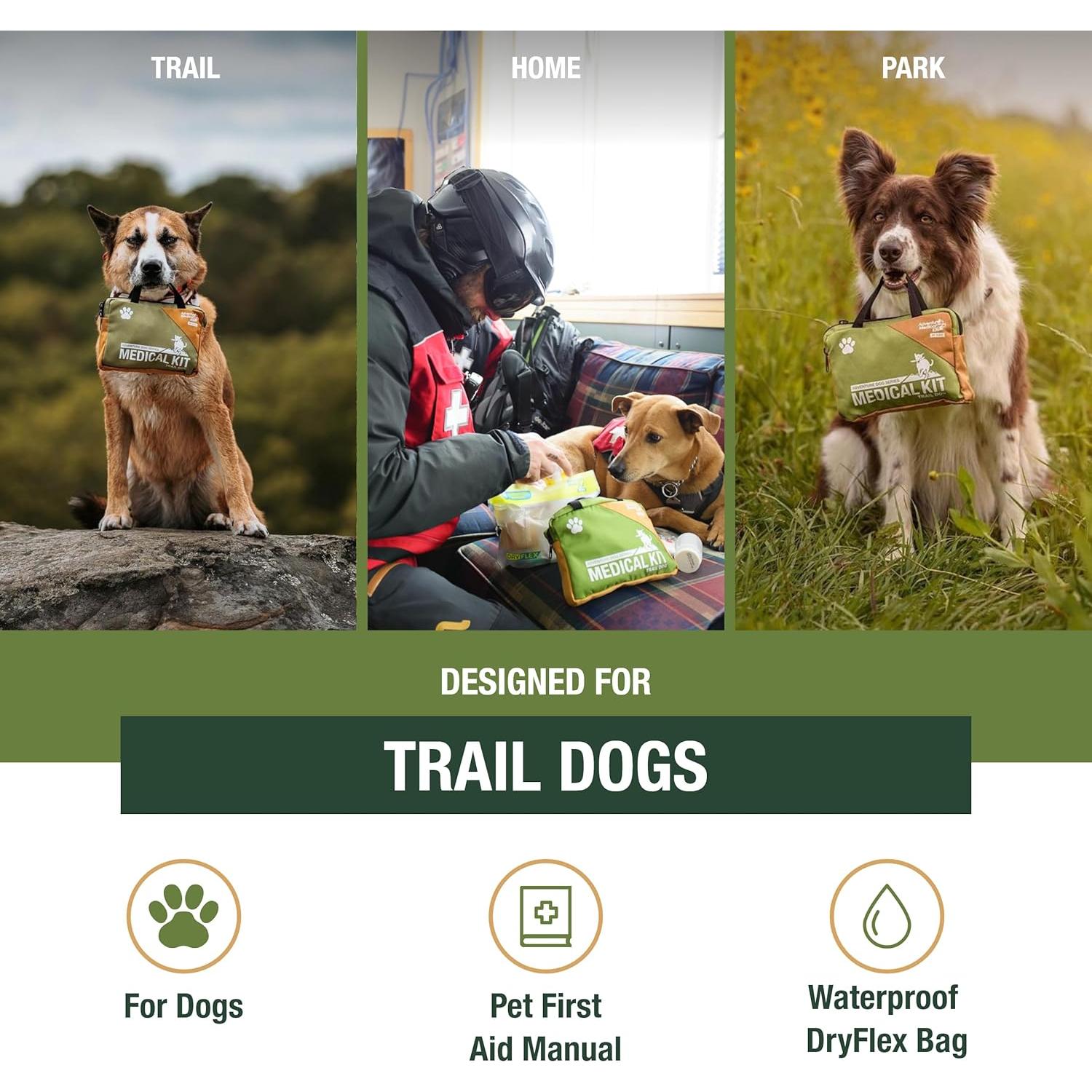 Kit Médico para Perros de Aventura - Primeros Auxilios Compacto