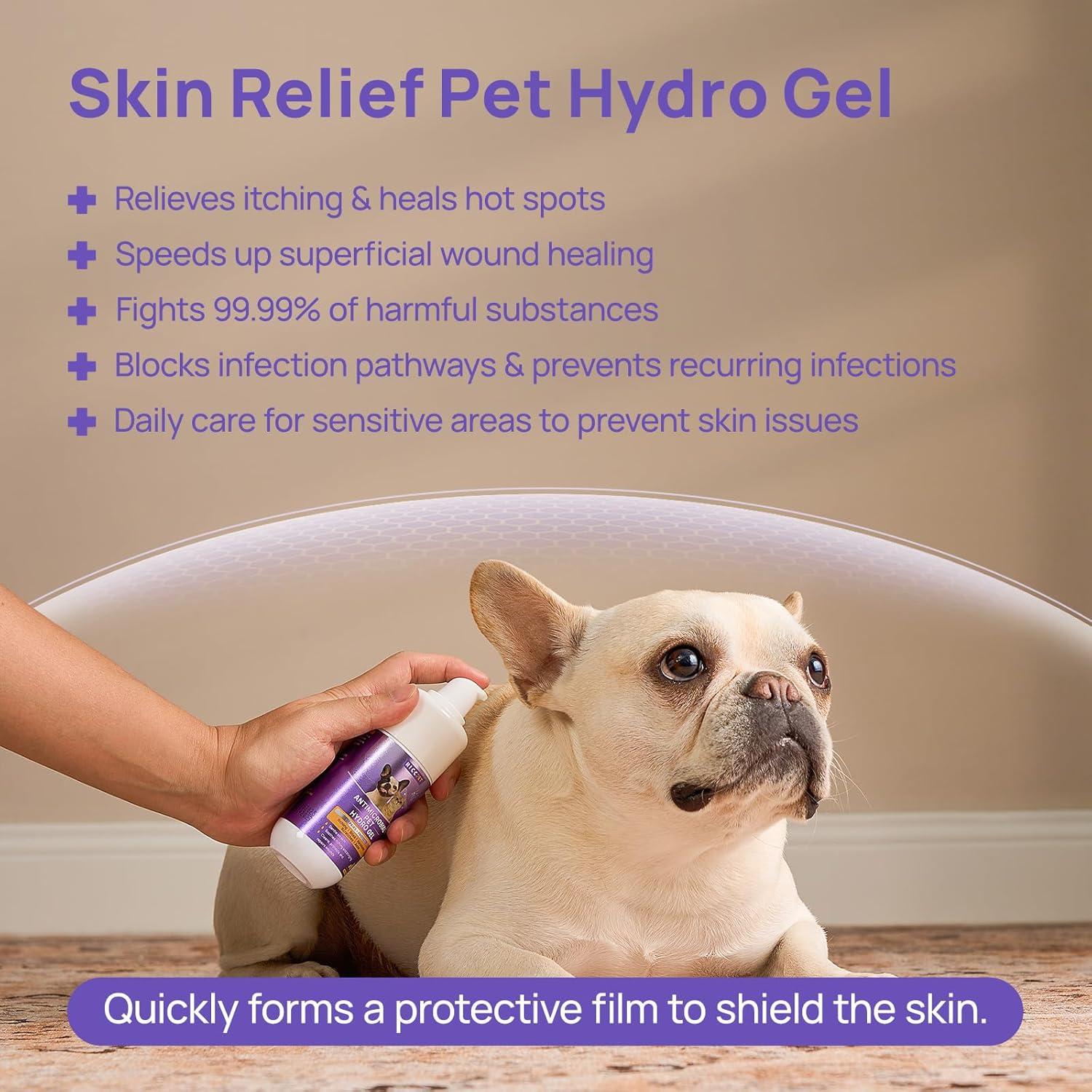 HICC PET Gel Hidro para Heridas de Mascotas 96 g