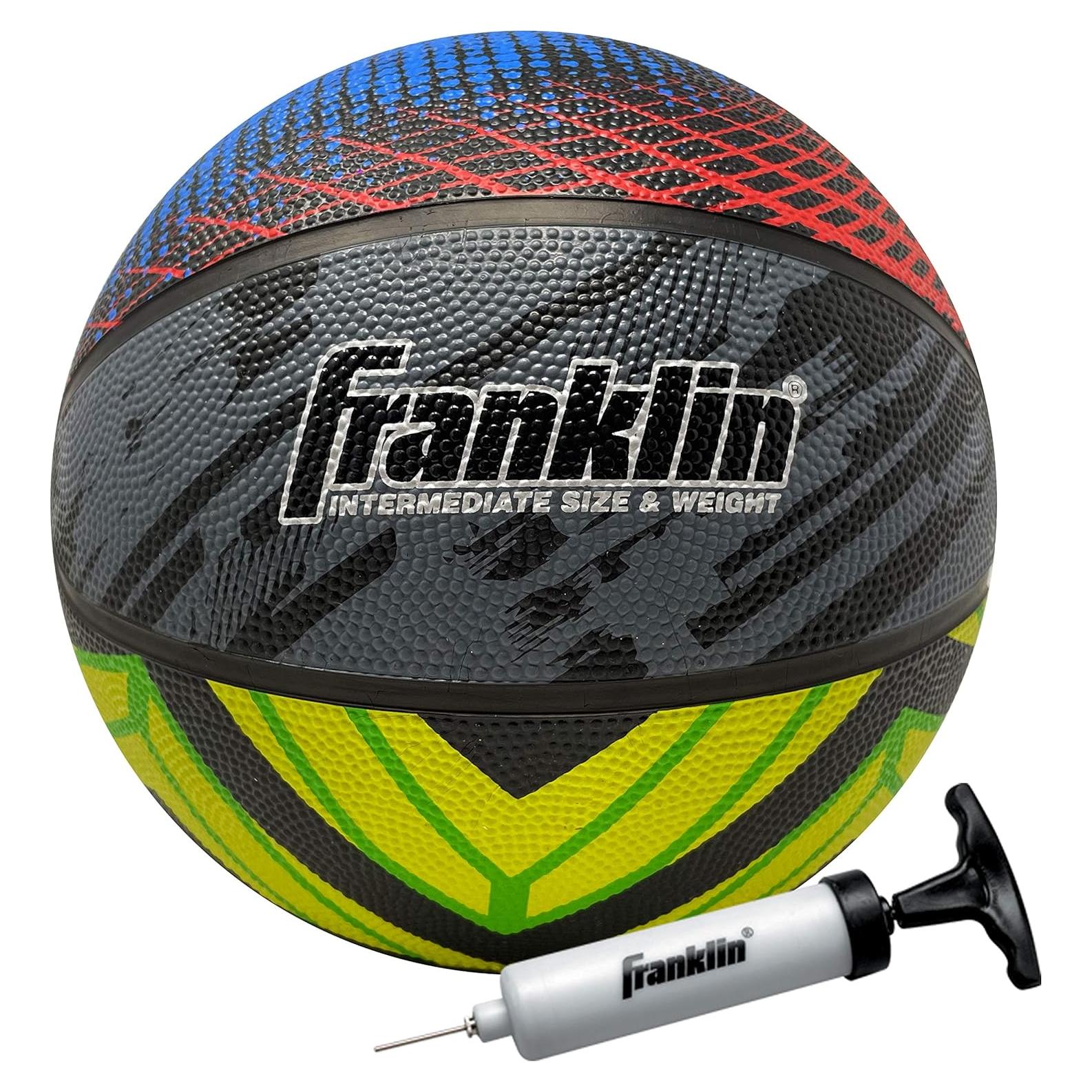 Balón de Baloncesto Franklin Sports Mystic 28.5" Goma + Bomba