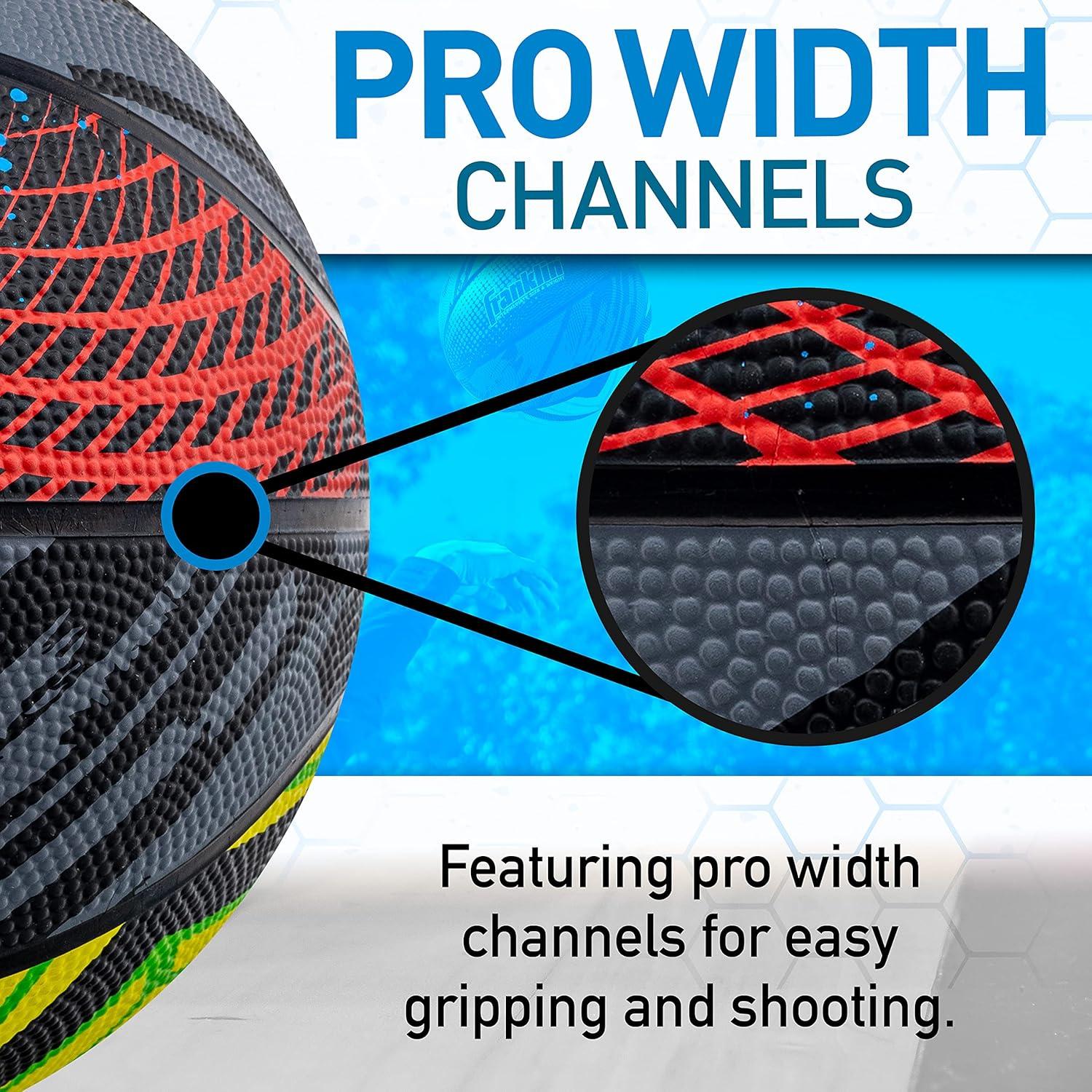 Balón de Baloncesto Franklin Sports Mystic 28.5" Goma + Bomba