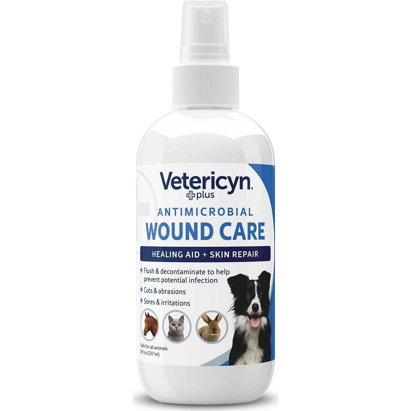 Vetericyn Plus Spray Cuidado Heridas Perros 226g