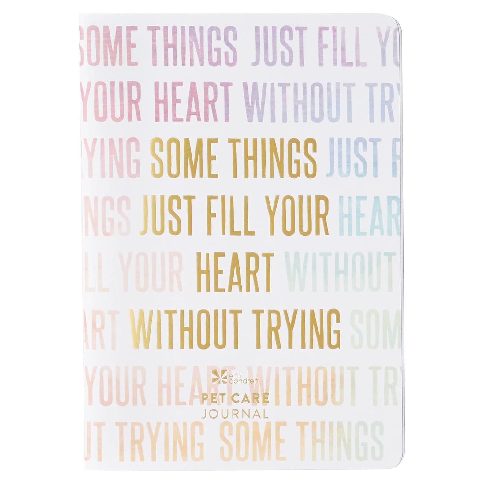 Planificador Petite Erin Condren Cuidado Mascotas 12 Meses