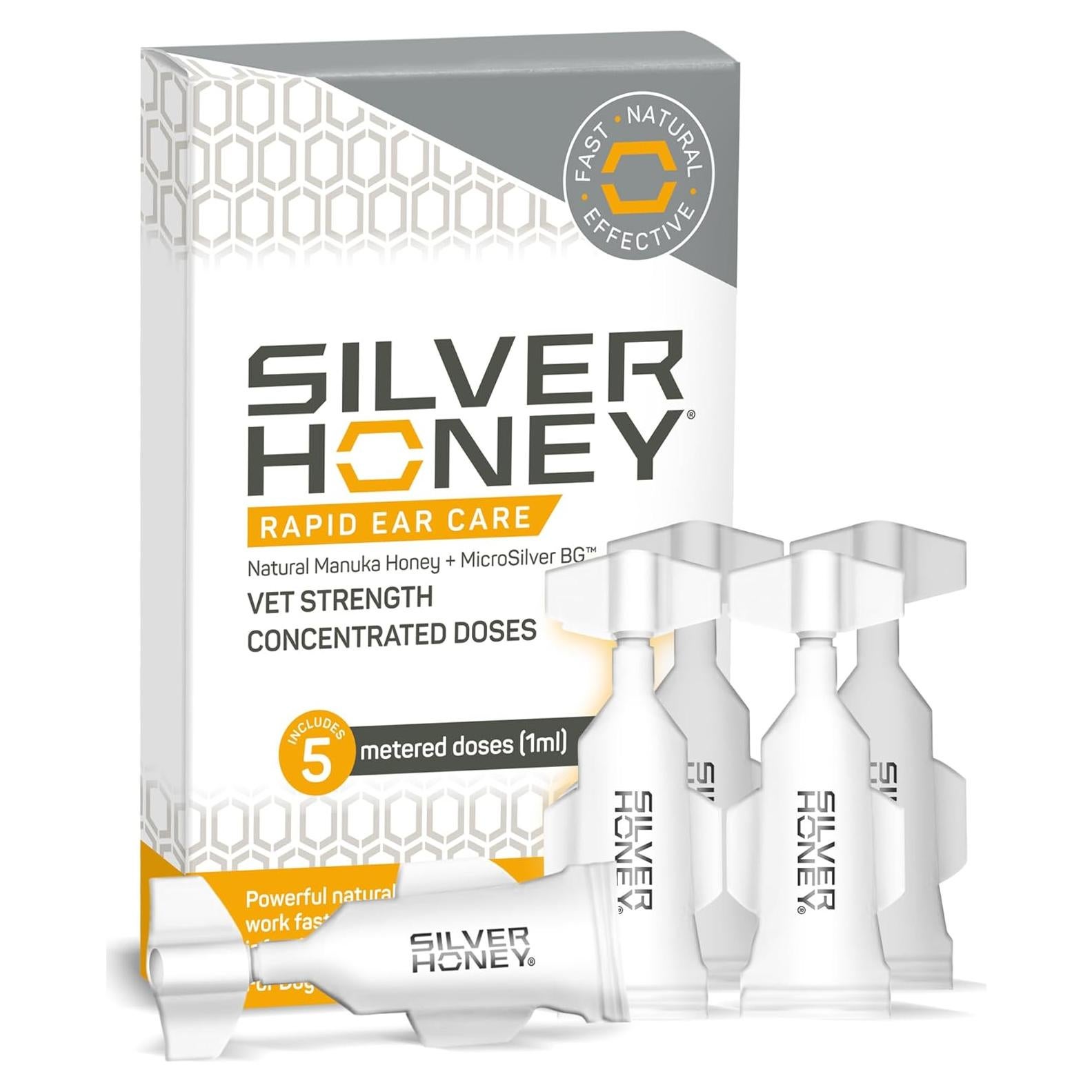 Gotas para Oídos Absorbine Silver Honey 10 Días 17.86g