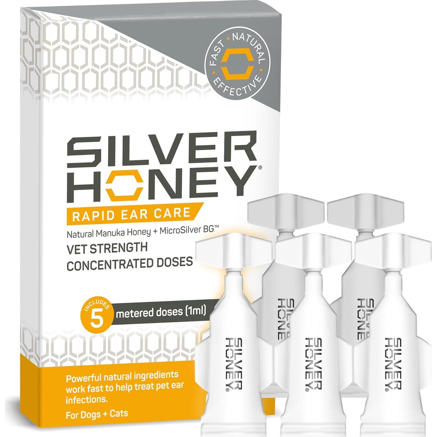 Gotas para Oídos Absorbine Silver Honey 10 Días 17.86g