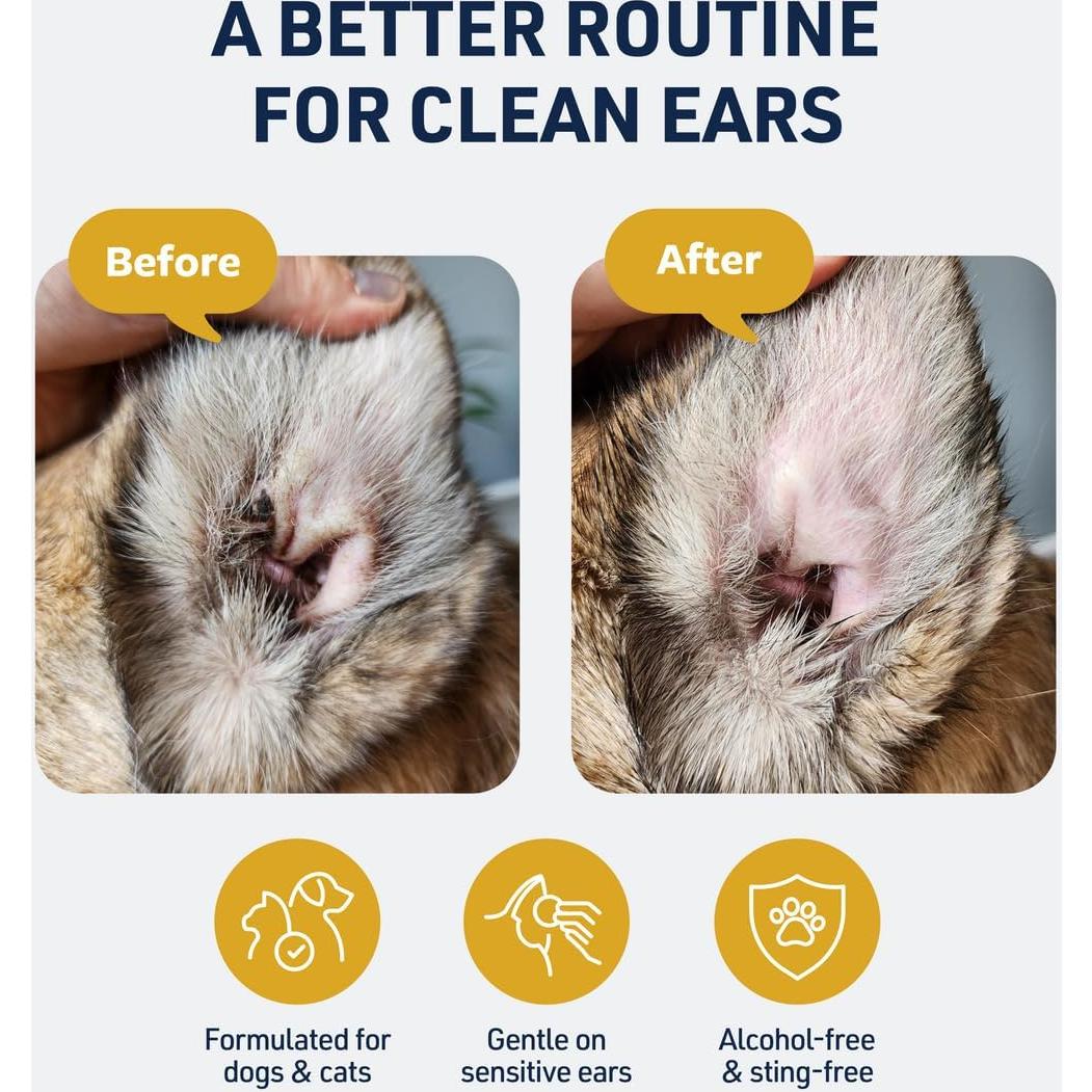 Toallitas de Terapia para Oídos Veterinary Formula 100ct