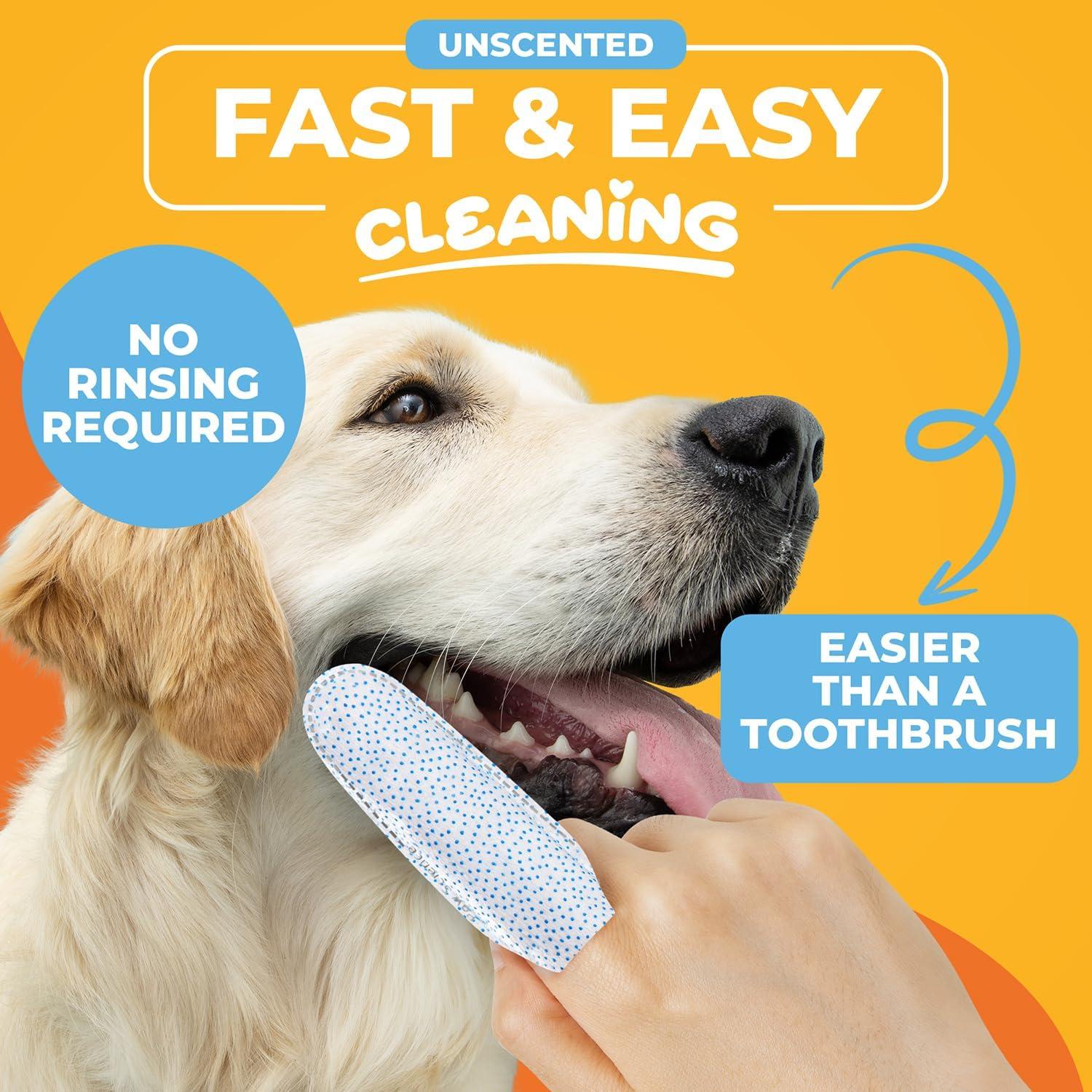 Toallitas Dentales Paw Science para Perros y Gatos - 240 g