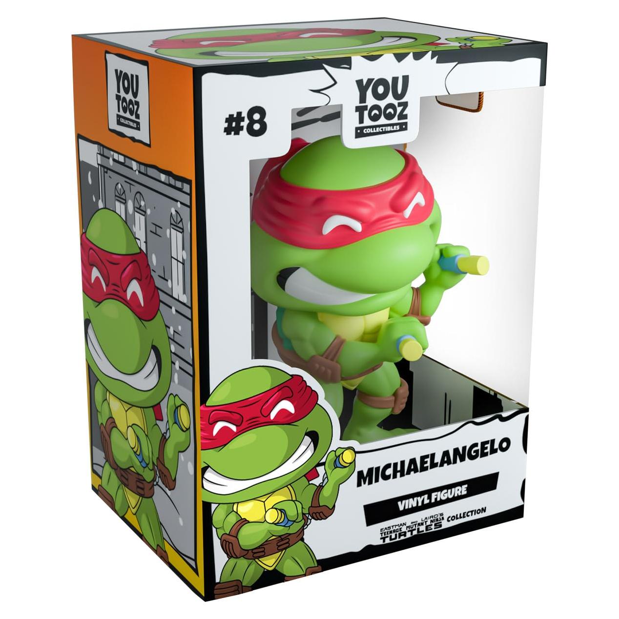 Figura de Vinilo Youtooz Michelangelo TMNT 8 cm Coleccionable