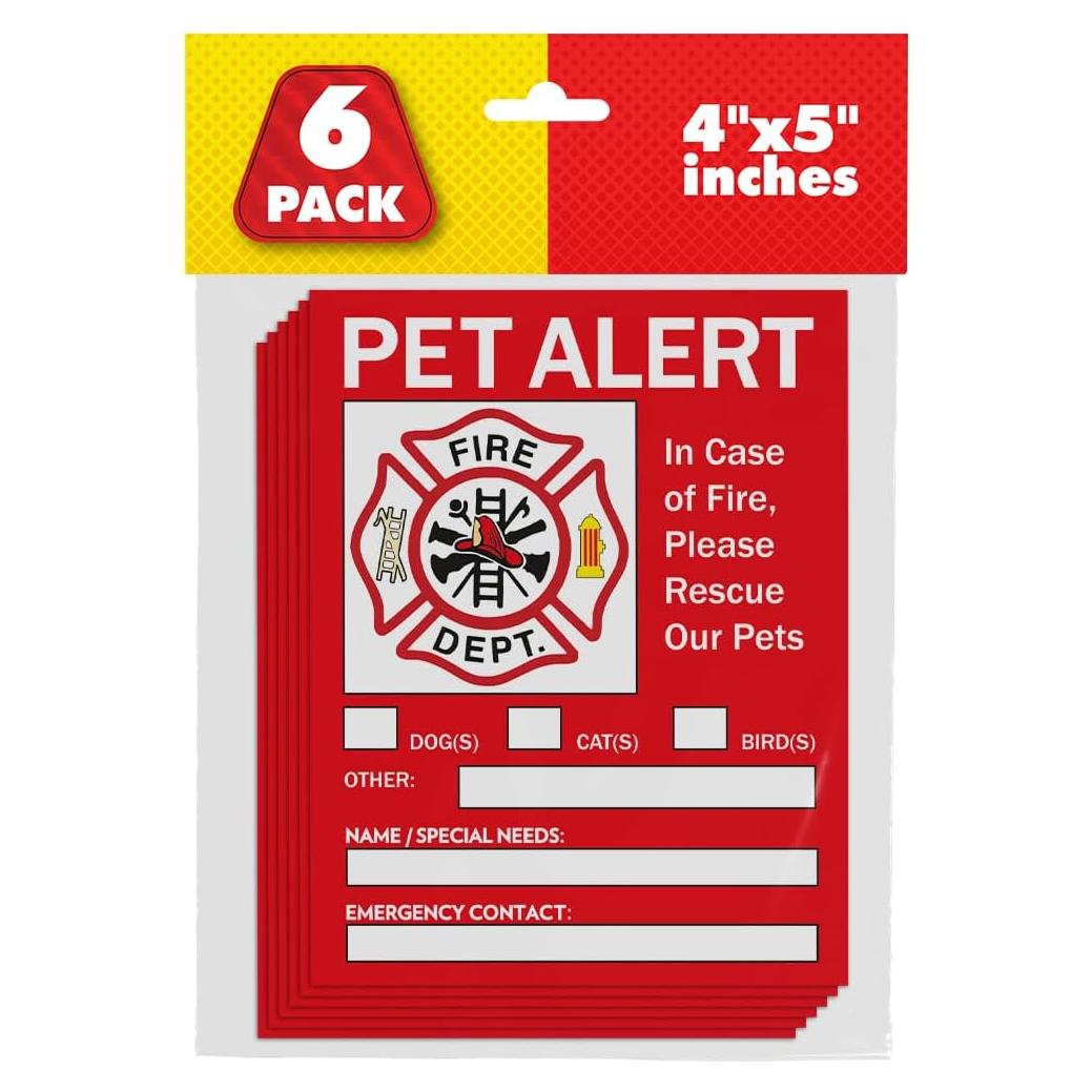 Etiqueta de Seguridad para Mascotas Pixelverse 12.7x10.16cm