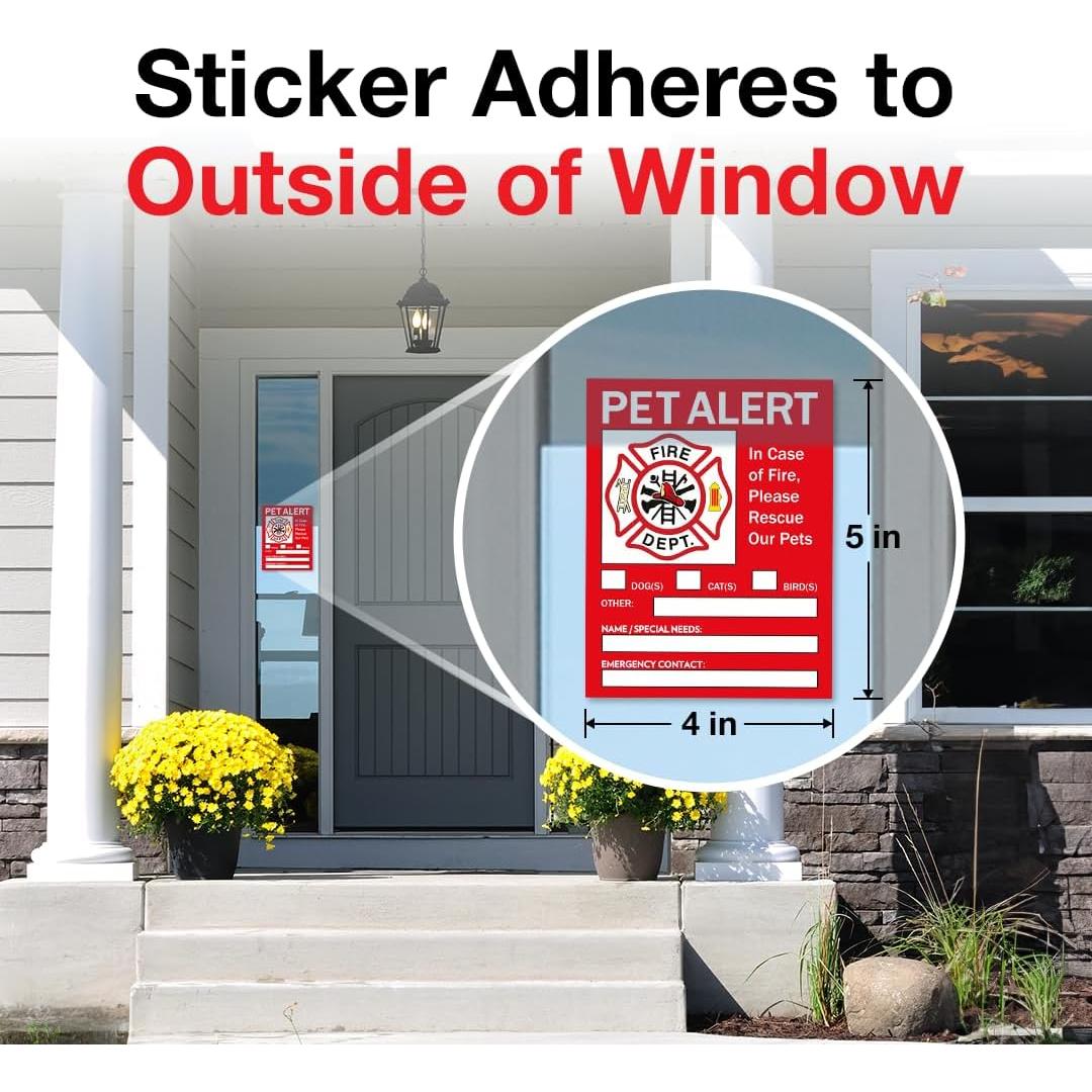 Etiqueta de Seguridad para Mascotas Pixelverse 12.7x10.16cm