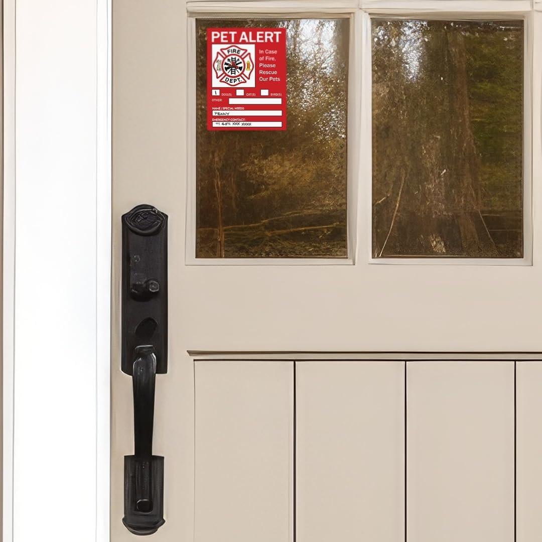 Etiqueta de Seguridad para Mascotas Pixelverse 12.7x10.16cm