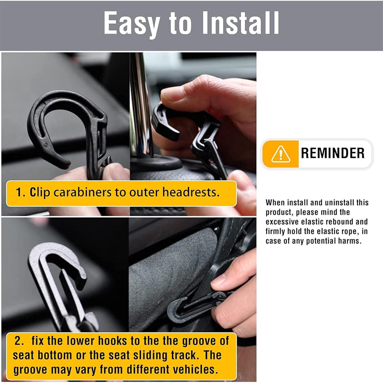 Barrera de Coche para Perros DYKESON con Organizador Malla