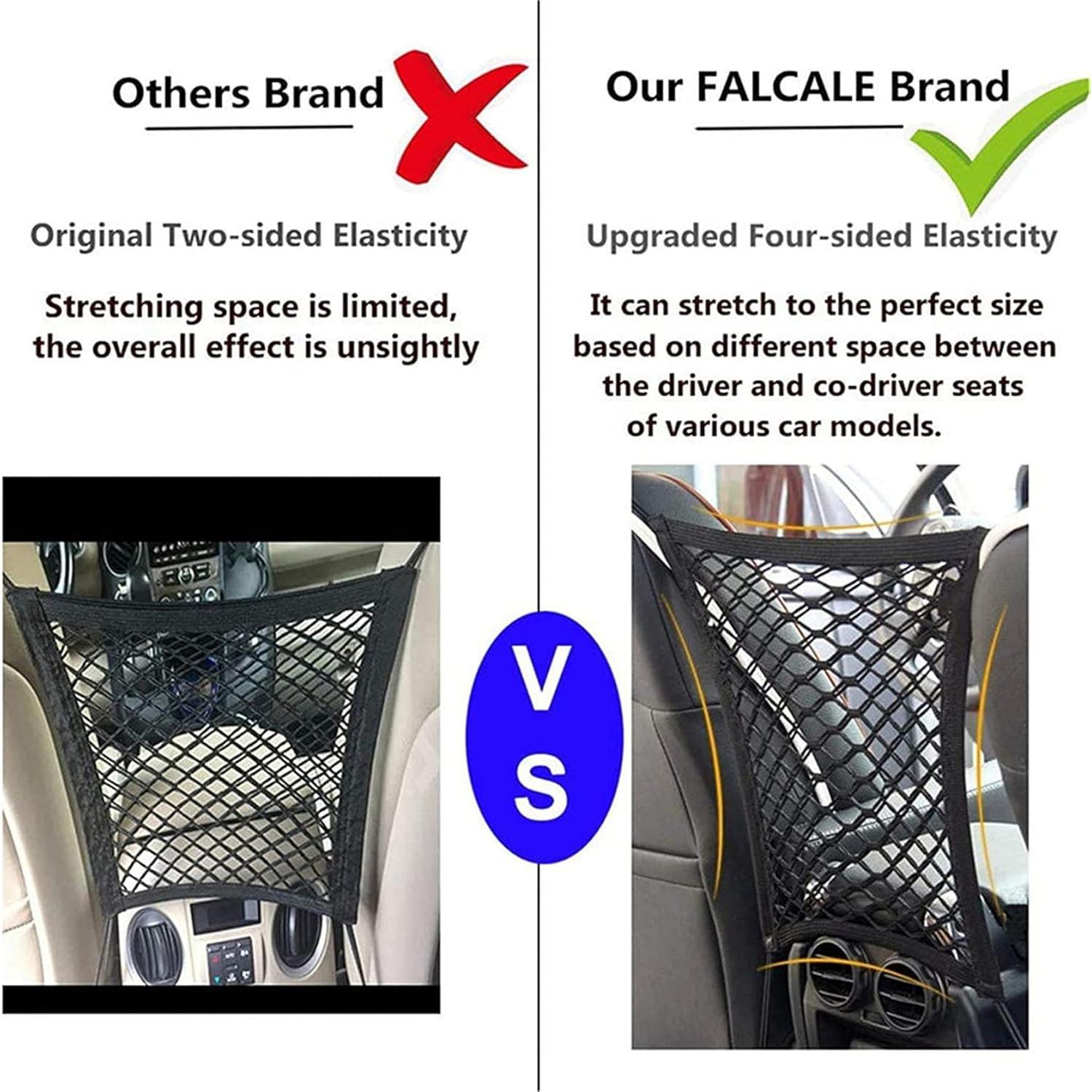 Barrera de Coche para Perros DYKESON con Organizador Malla