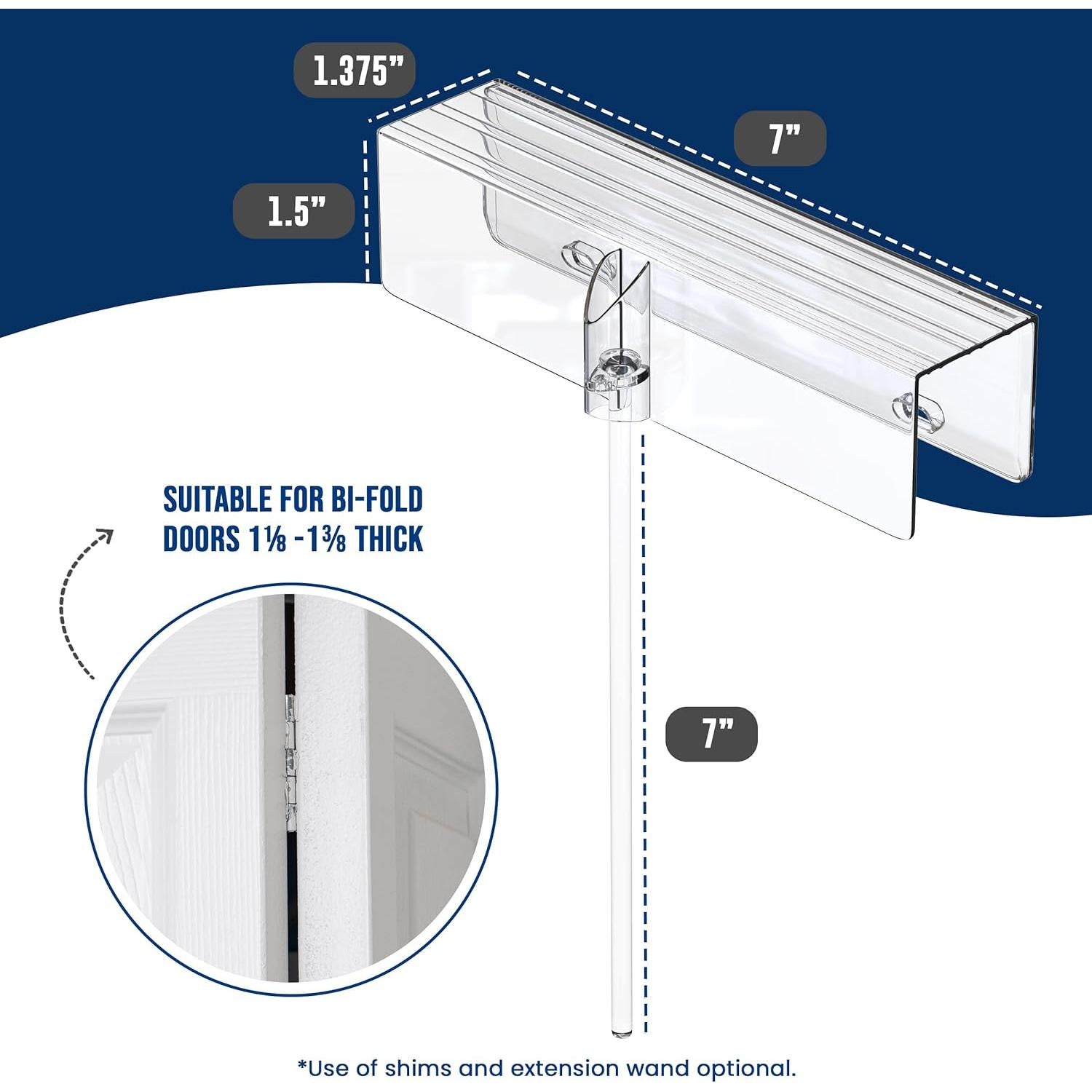 Cerradura Bi-Fold Safety Innovations 2-Pack para Closet