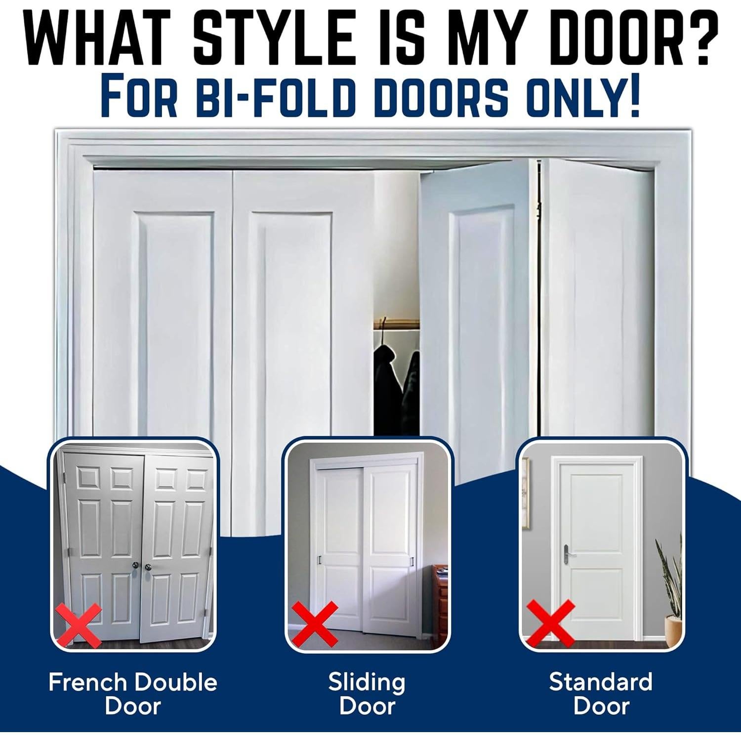 Cerradura Bi-Fold Safety Innovations 2-Pack para Closet