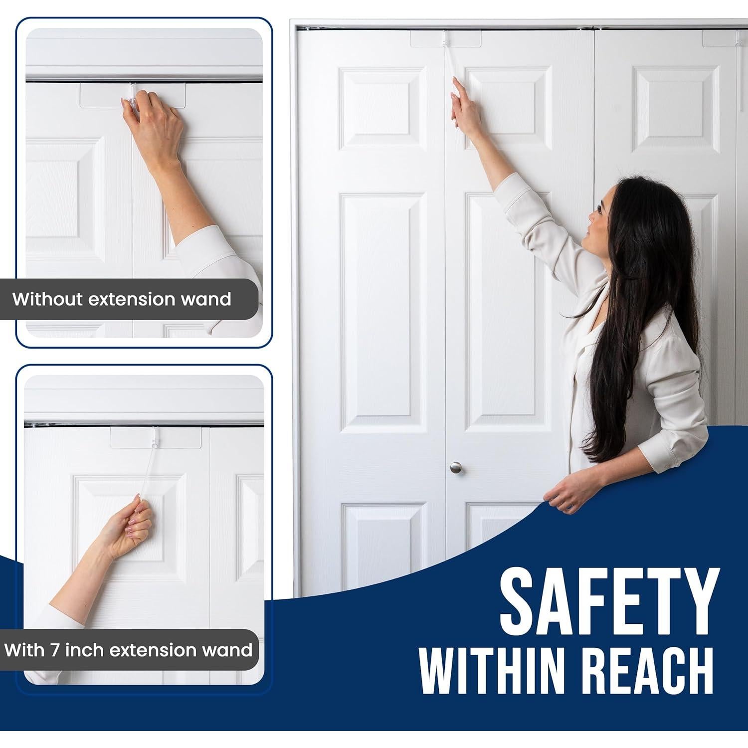 Cerradura Bi-Fold Safety Innovations 2-Pack para Closet