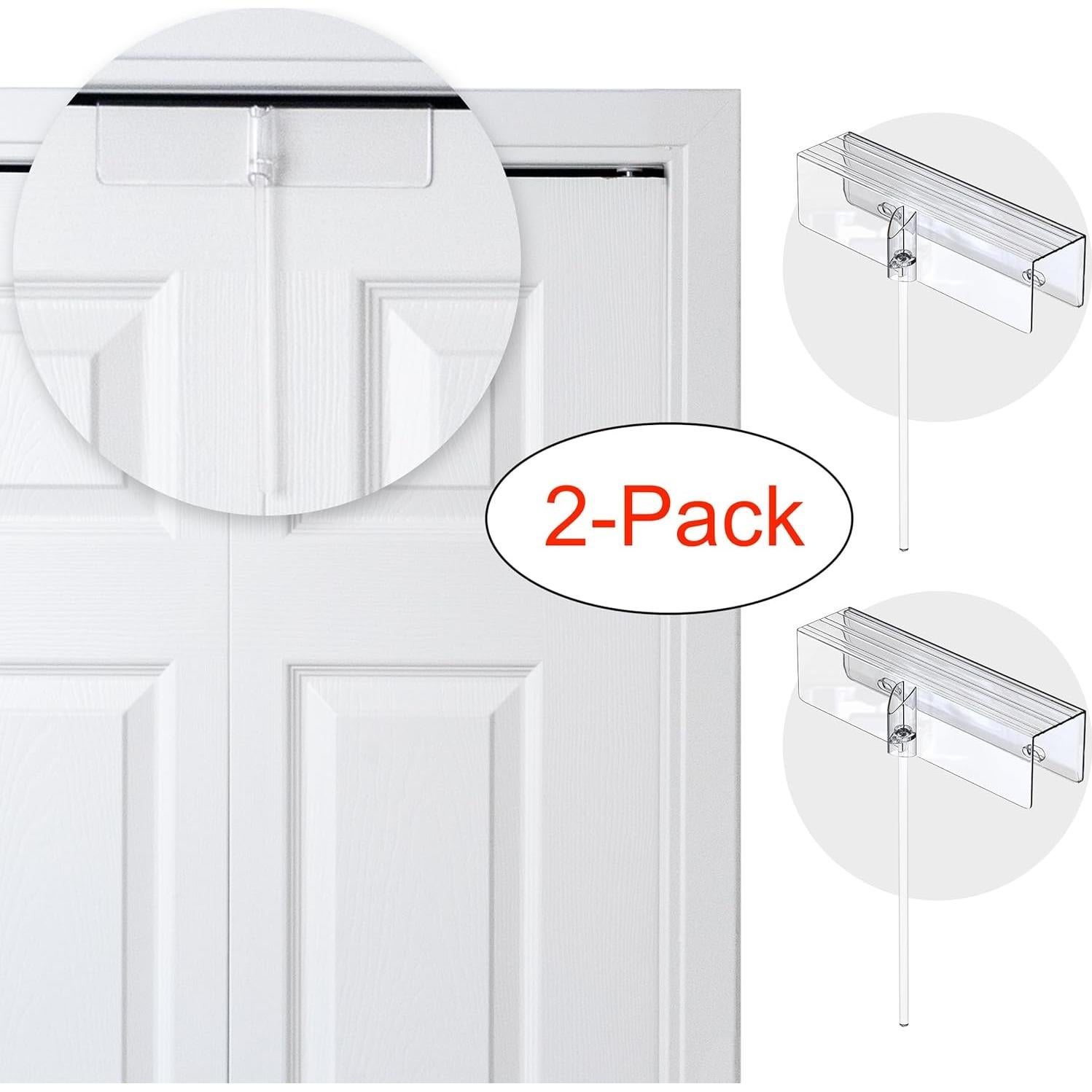 Cerradura Bi-Fold Safety Innovations 2-Pack para Closet