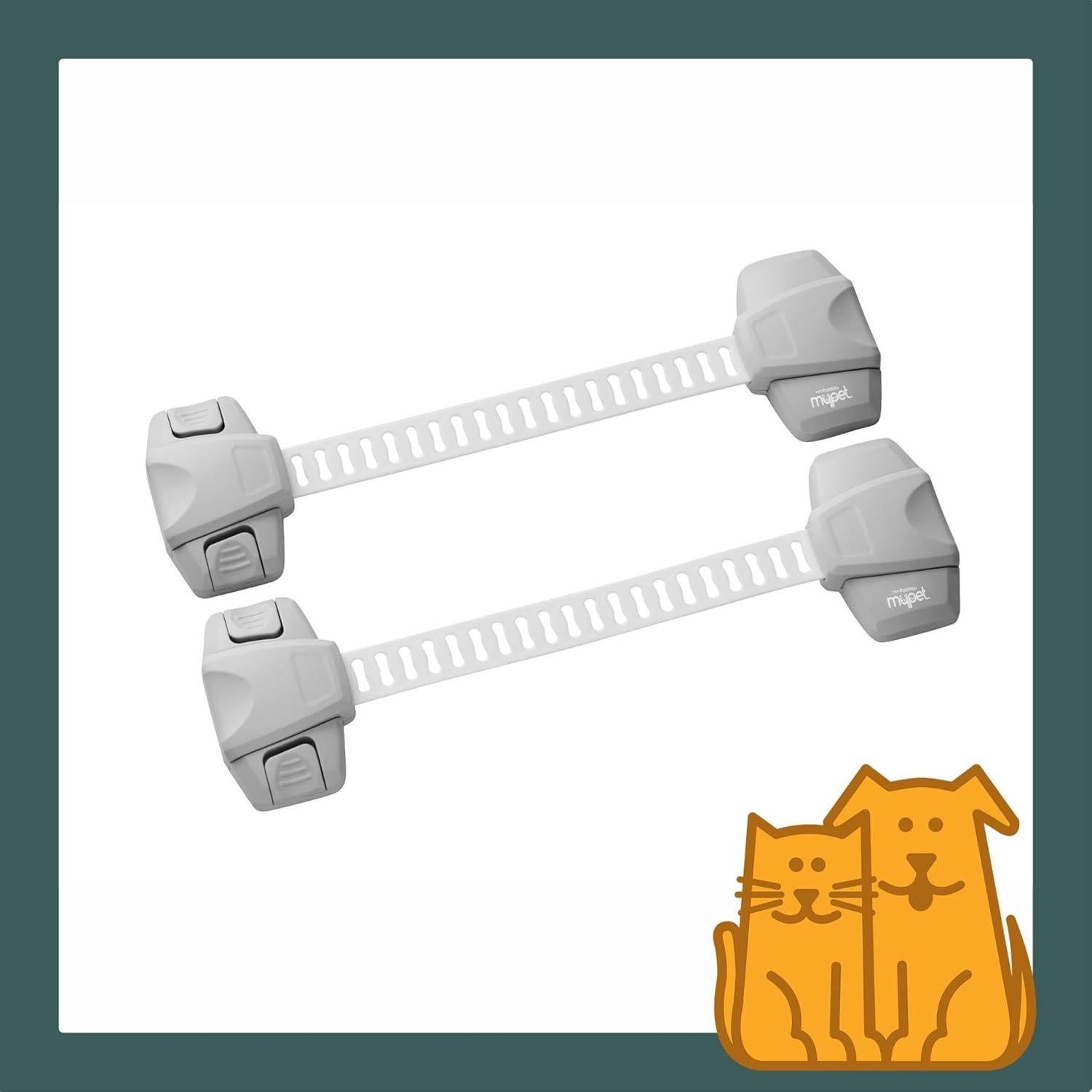 Candados de Seguridad MyPet North States 2-Pack Gris