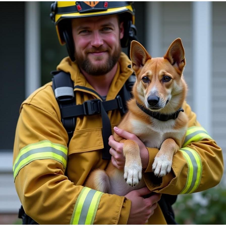 Calcomanías de Rescate de Mascotas Psyfer - Paquete de 4