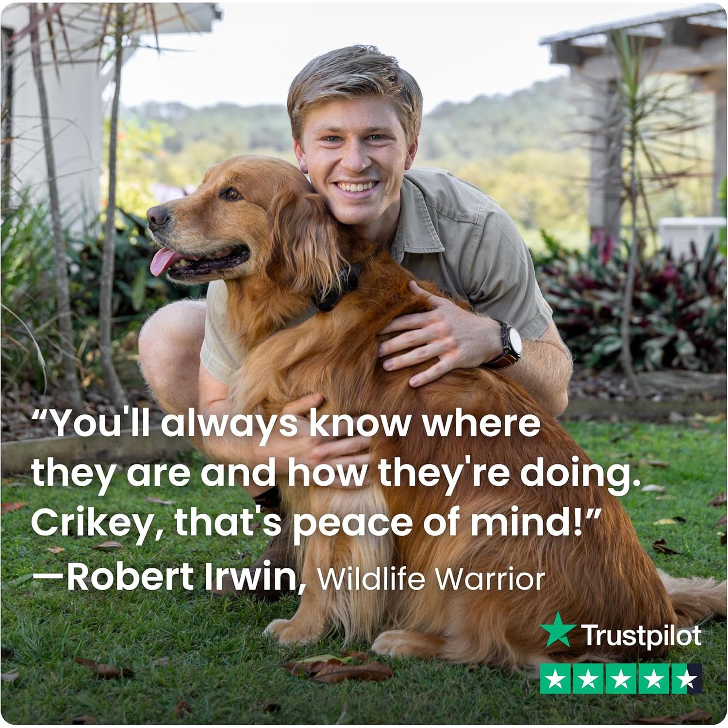 Rastreador GPS para Perros Tractive TG6A Negro - Salud y Seguridad