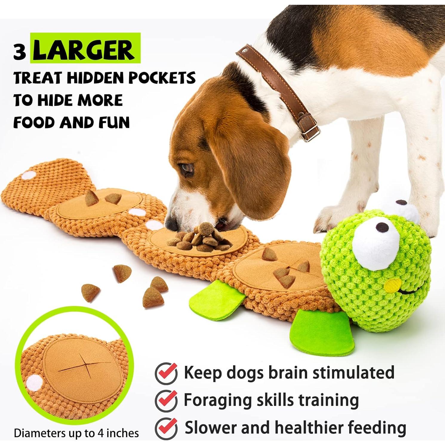 Juguete Rompecabezas para Perros Lilfrd Tortuga 10 cm