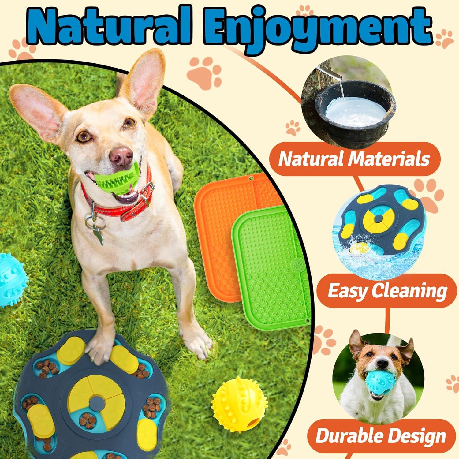 Juego de Rompecabezas para Perros Forfon 9 Piezas Enriquecimiento