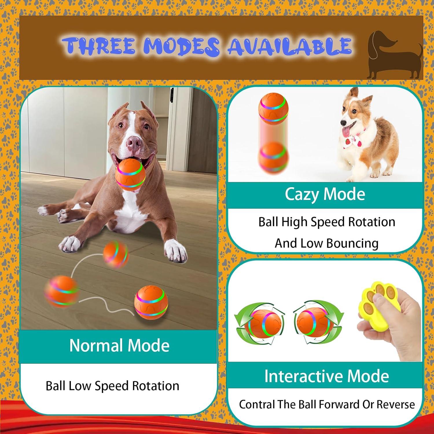 Bola Juguete Interactiva para Perros ChiDuoDuo Recargable