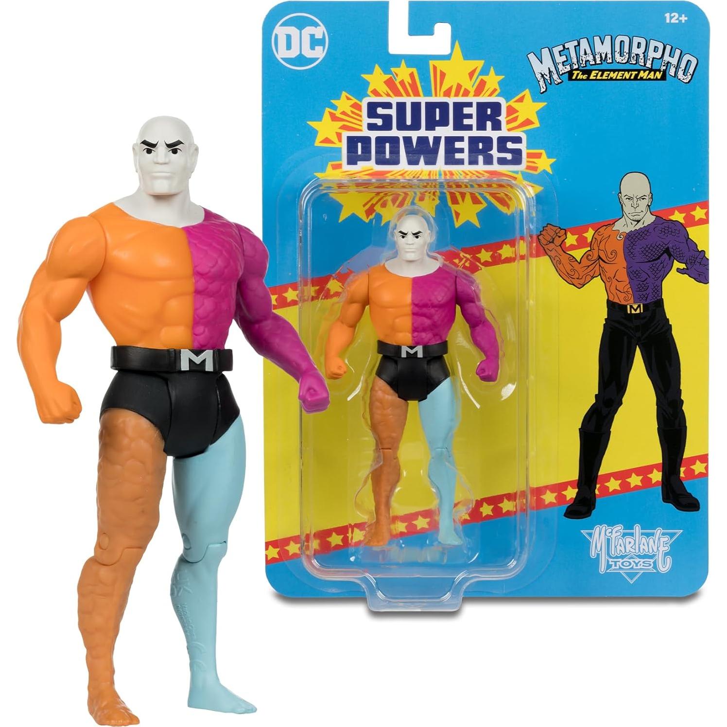 Figura de acción Metamorpho McFarlane 11.43 cm DC Super Powers