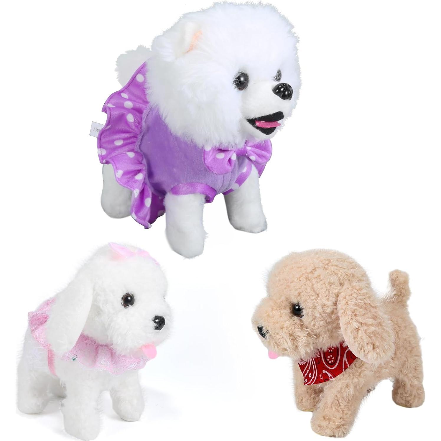 Perro Robot Interactivo GOBRILLFUN con Control Remoto 23cm