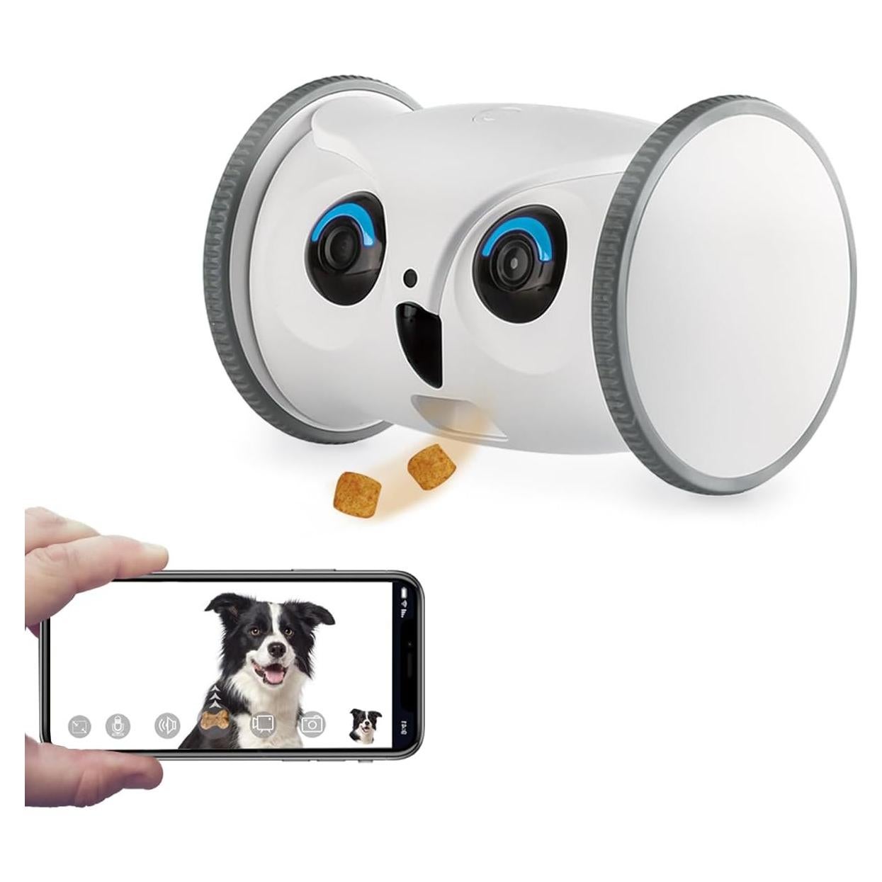 Robot Búho SKYMEE 1080P Full HD con Dispensador de Golosinas