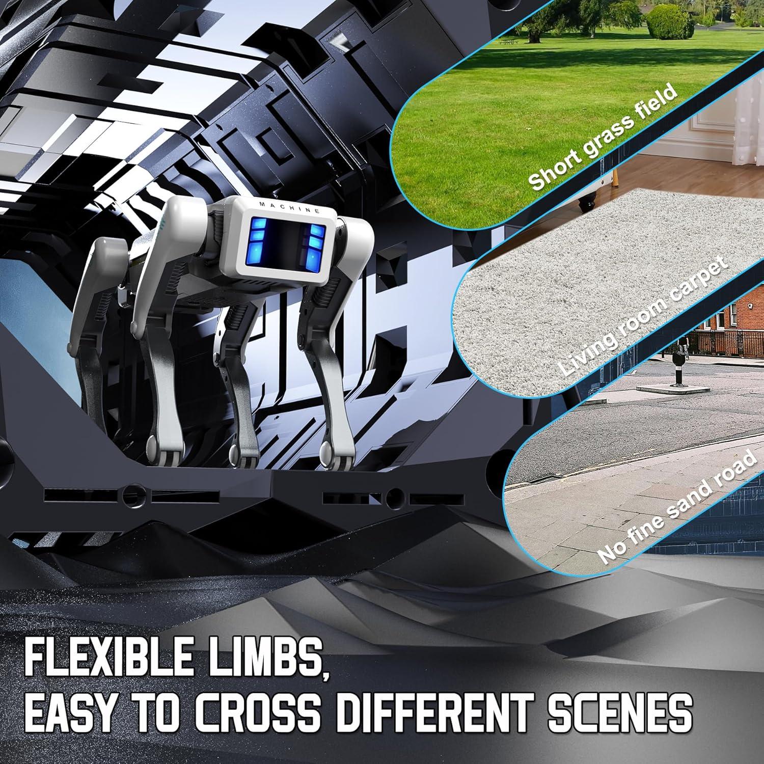 Perro Robot Inteligente Petma ST01, Control Remoto y APP, 31cm