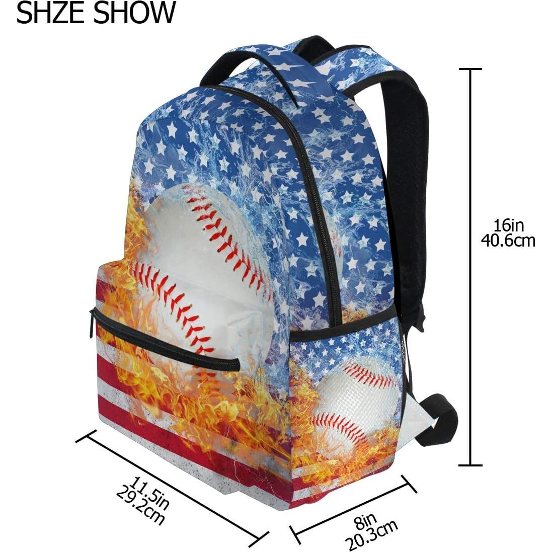 Mochila Escolar ZOEO Azul Grande 16L para Niños