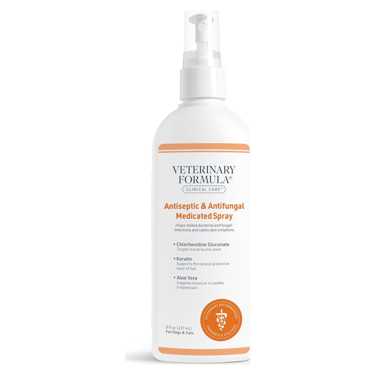 Spray Antiséptico y Antifúngico Veterinary Formula 236 ml