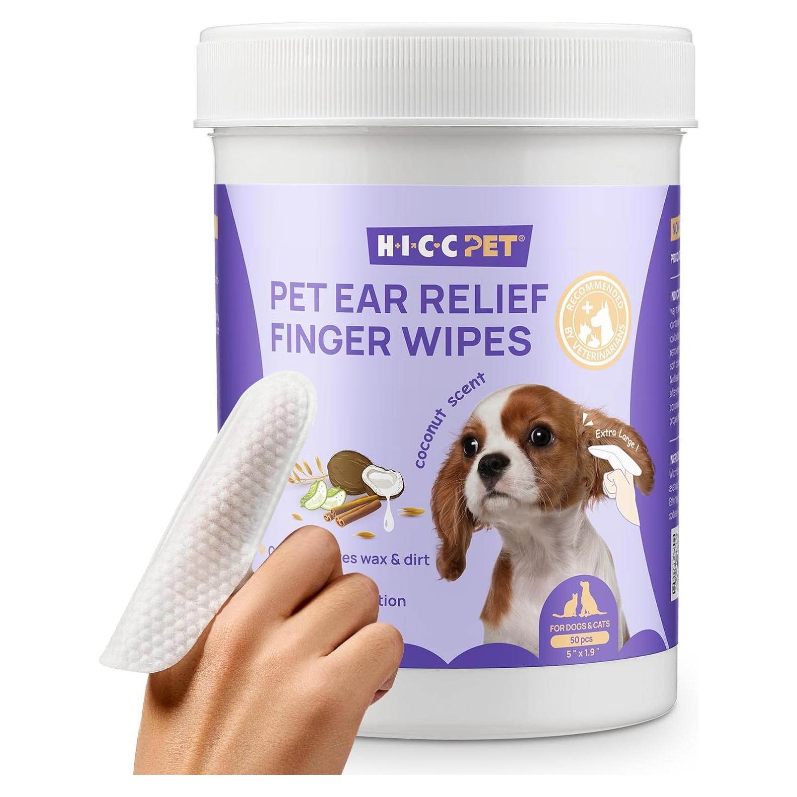 Toallitas para Oídos HICC PET 50 Unidades Aroma Coco