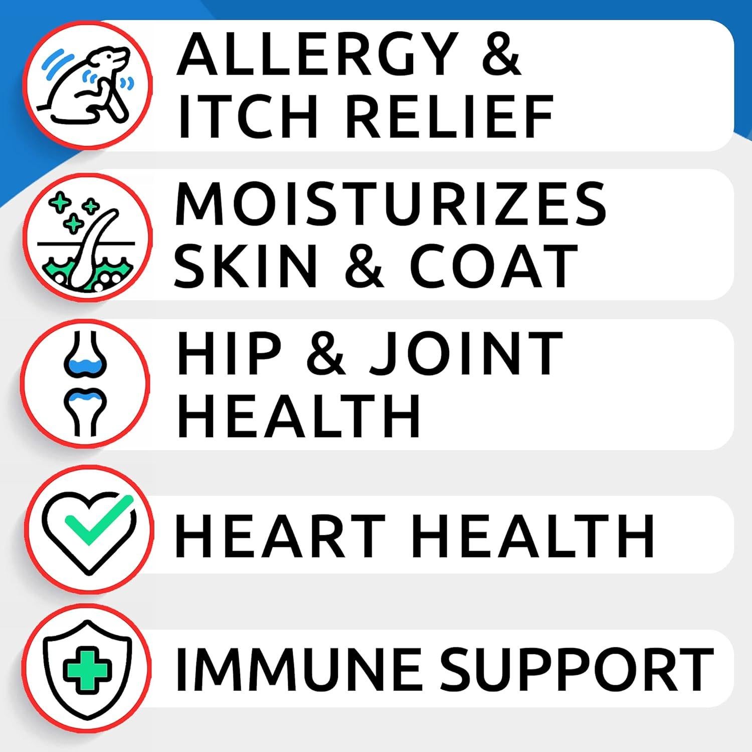 BARK&SPARK Omega 3 para Perros 180 Golosinas Salud Piel