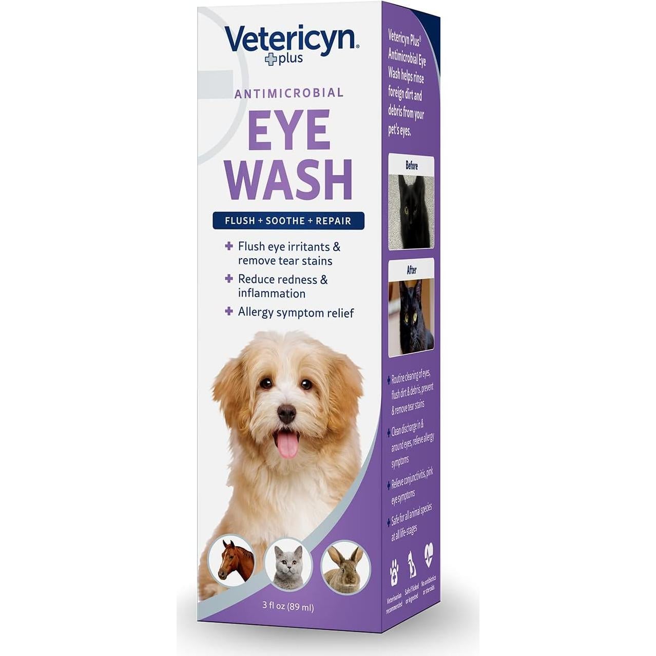 Vetericyn Plus Lavado de Ojos 85 ml para Perros y Gatos