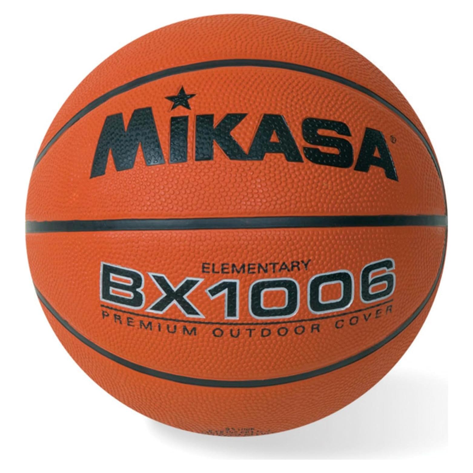 Balón de Baloncesto Mikasa BX1000 Tamaño 4 Naranja