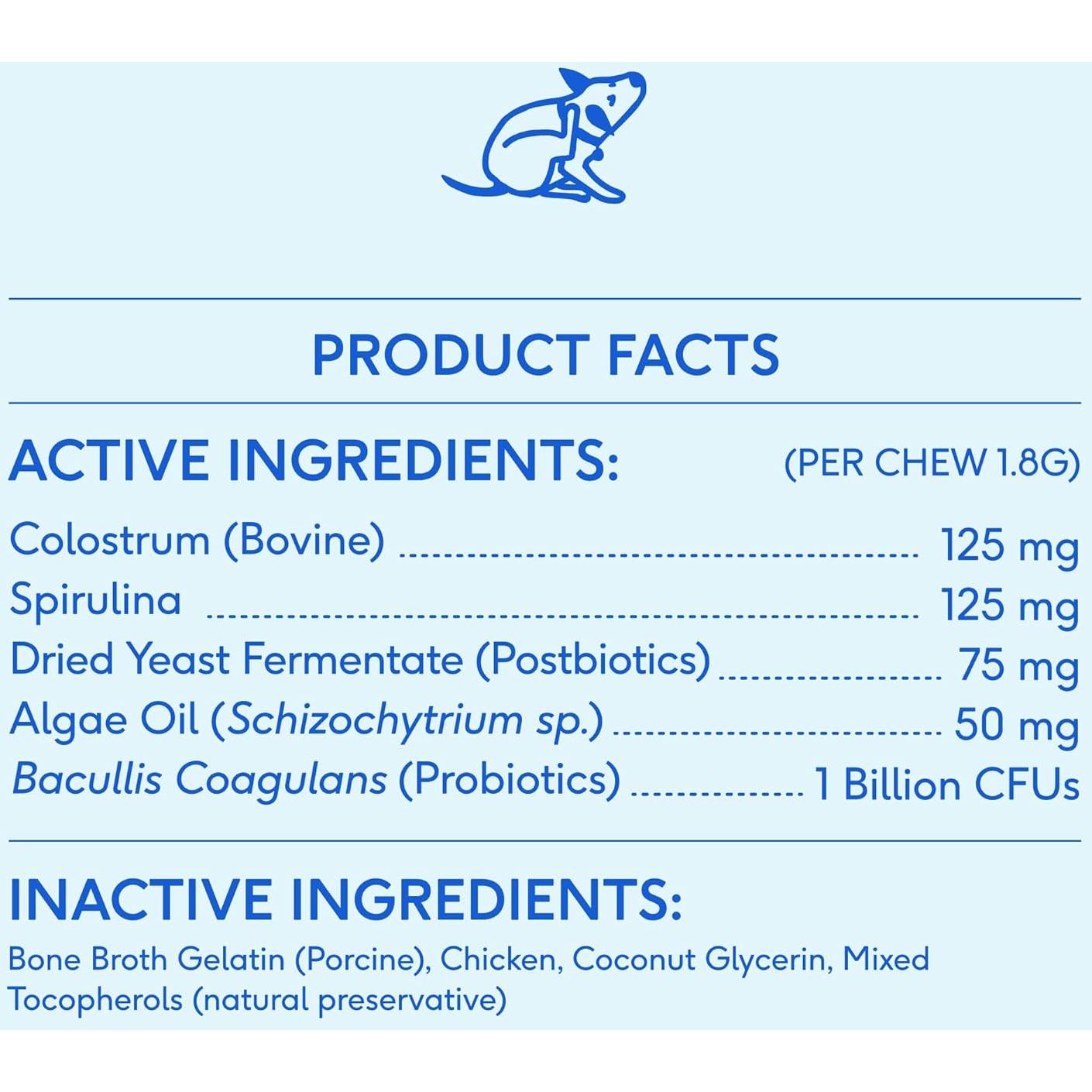 Masticables para Perros Native Pet - Alivio Alergias 30 Unidades