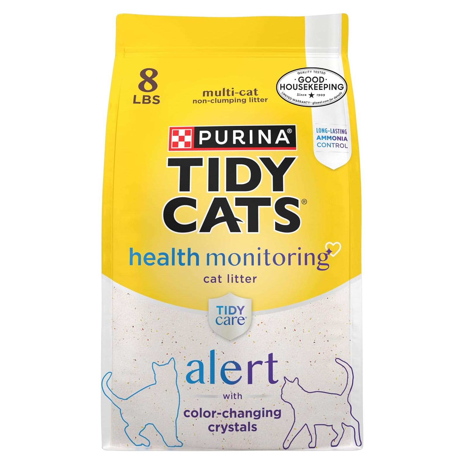 Arena para Gatos Purina Tidy Cats 3,63 kg Monitoreo Salud