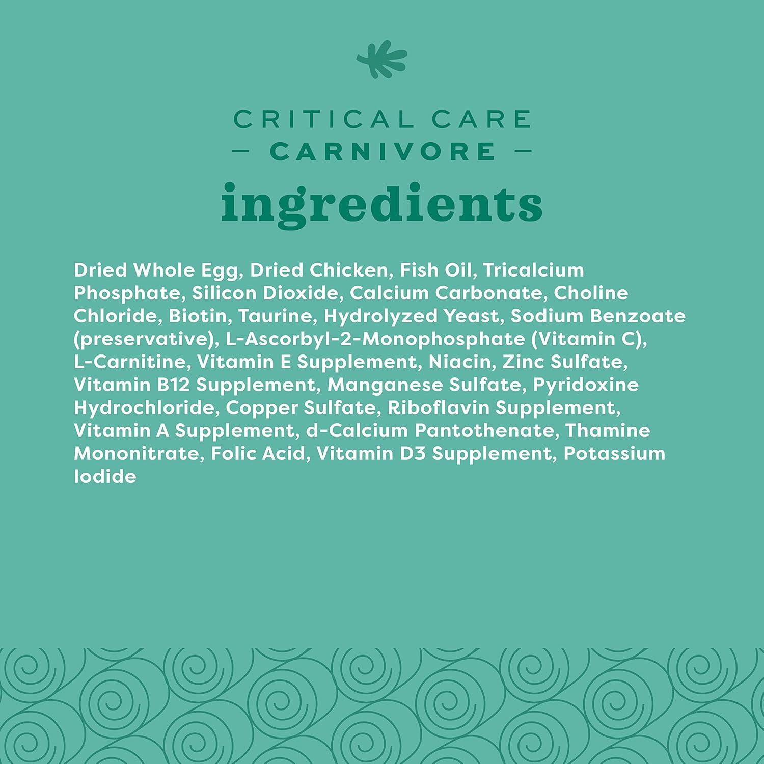 Alimento de Recuperación Oxbow Carnivore 340g para Gatos y Hurones