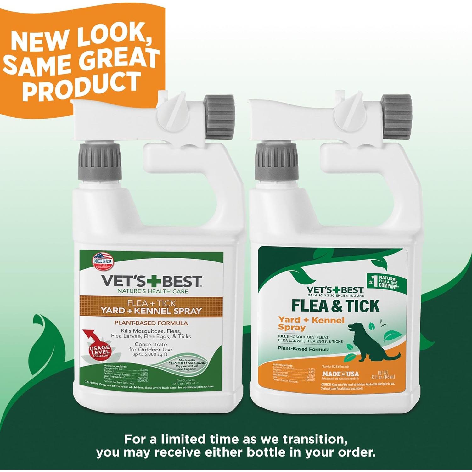 Spray contra pulgas y garrapatas Vet's Best 0,91 L