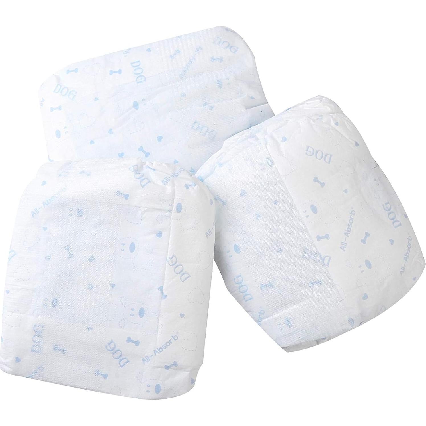 Paquete de 50 Pañales Desechables para Perros Hembras HONEY CARE Extra Pequeño