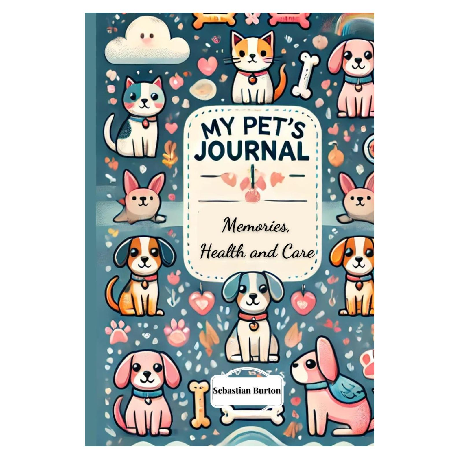 Diario de Mascotas Todo en Uno - Salud y Recuerdos