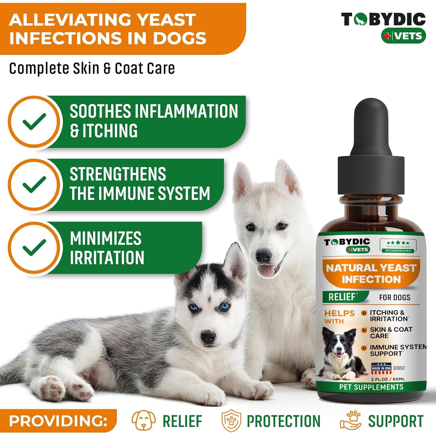 Suplemento Natural Tobydic para Infecciones en Perros 120ml