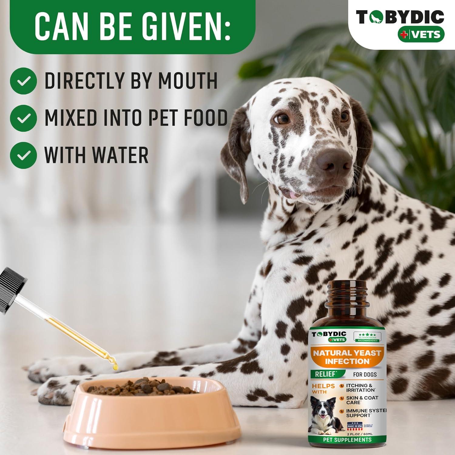 Suplemento Natural Tobydic para Infecciones en Perros 120ml