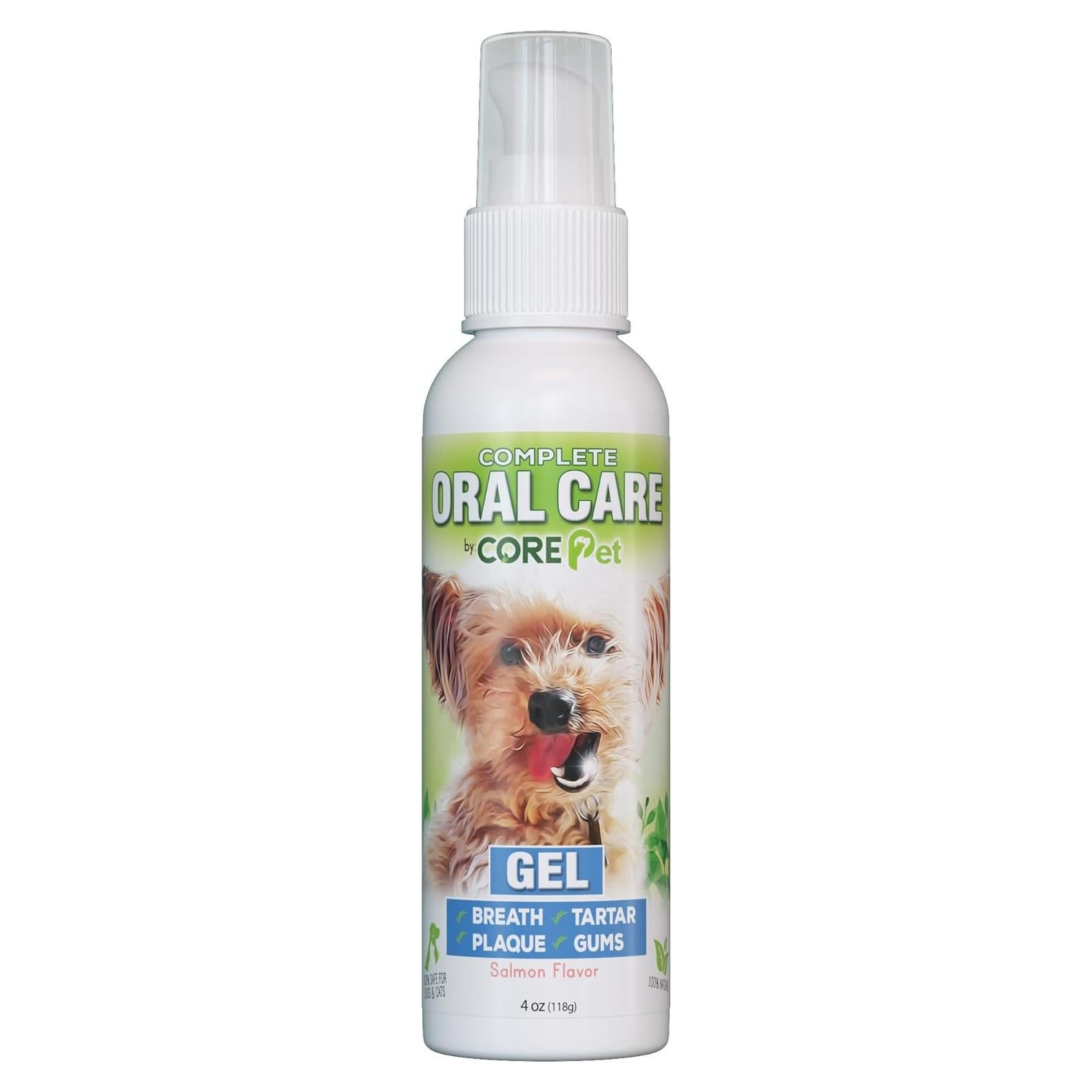 Cuidado Oral Completo PetzLife 4 oz Gel de Salmón Natural