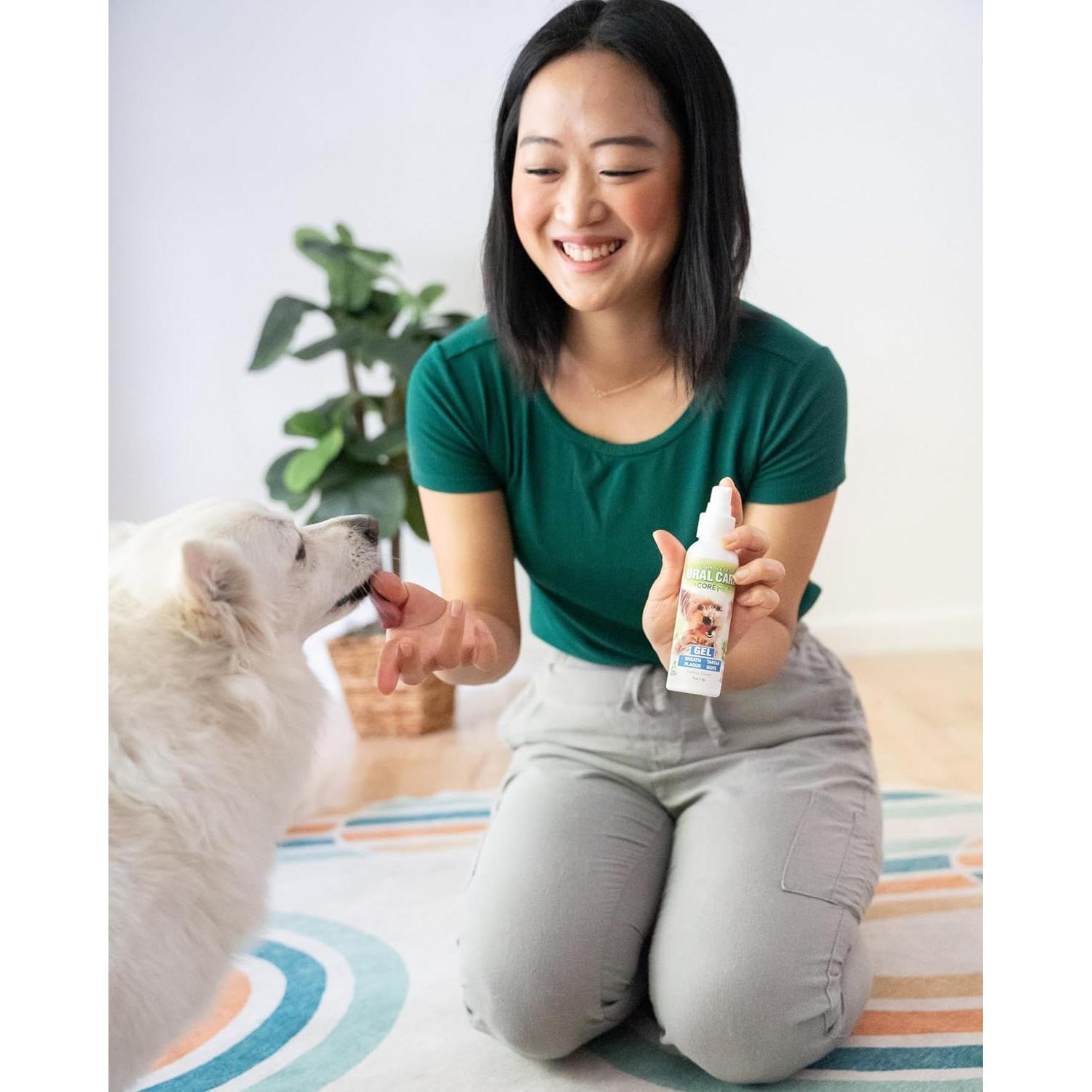 Cuidado Oral Completo PetzLife 4 oz Gel de Salmón Natural