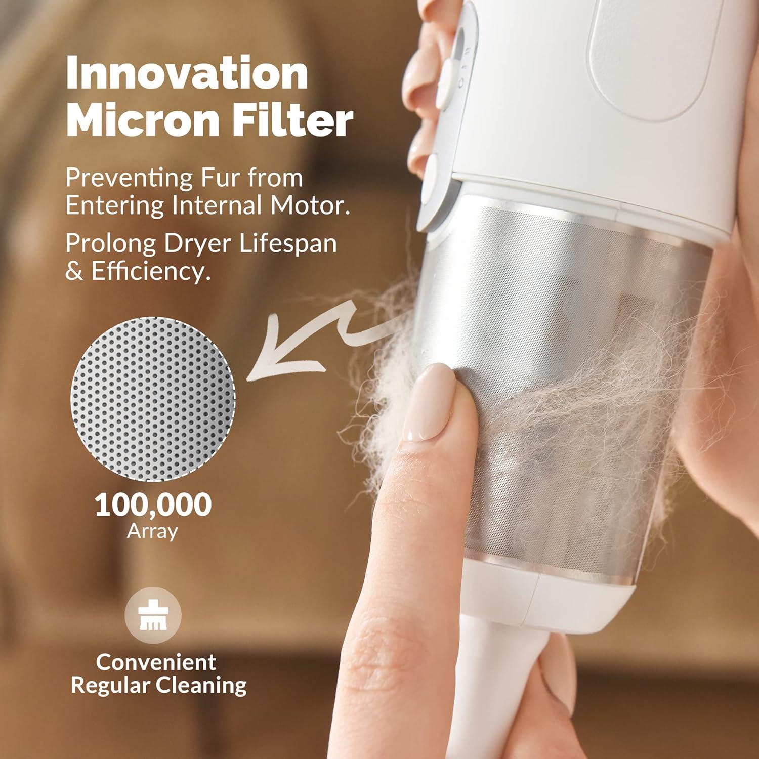 Secador de Pelo para Perros Jellyfish PD-100 0.55 kg 4 Temperaturas